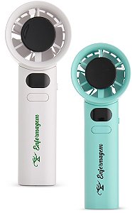 Mini Ventilador Recarregável Personalizado com Sua Logo