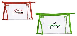 Nécessaire Plástica PVC Personalizada com Sua Logo