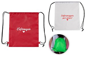 Mochila Saco Personalizada Dia Da Enfermagem