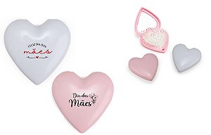 Escova Portátil com Espelho Personalizada Como Desejar