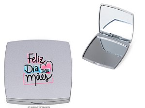 Espelho Duplo sem Aumento Plástico