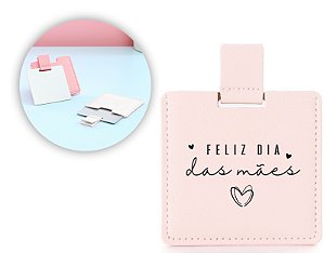 Espelho de Aço Inox Quadrado Personalizado Como Desejar