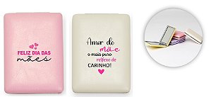 Espelho Duplo PU Personalizado com Sua Logo