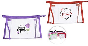Nécessaire Plástica PVC Personalizada com Sua Logo