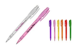 Caneta Plástica Dia das Mães Personalizadas Como Desejar