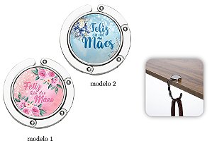 Porta Bolsa de Metal Dobrável Dia das Mães Personalizado Como Desejar