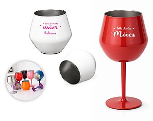 Taça Térmica 350ml Personalizada Dia das Mães