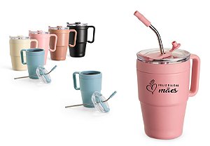 Caneca Térmica 600ml Personalizada Como Desejar Dia das Mães