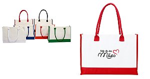 Sacola de Lona Personalizada Dia das Mães