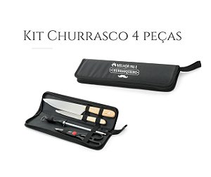 Kit Churrasco 2 Peças Personalizado Dia dos Pais