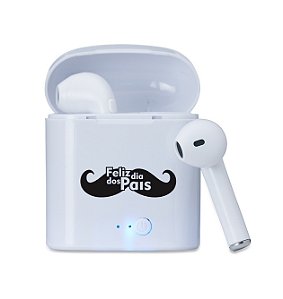 Fone de Ouvido Bluetooth Personalizado Dia dos Pais