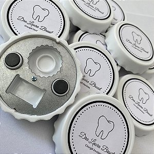 Tampinha de Garrafa com Abridor e Imã Personalizado