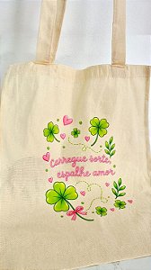 Sacola de Algodão Personalizada Direto na Peça Com a Arte que Desejar