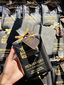 Porta-passaporte em Couro Sintético Personalizado Direto na Peça