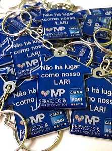 Chaveiro Casinha Para Imobiliárias Personalizado