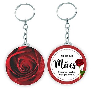 Chaveiro Dia das Mães Personalizado TE AMO