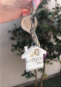Chaveiro Casinha para Imobiliárias Personalizado