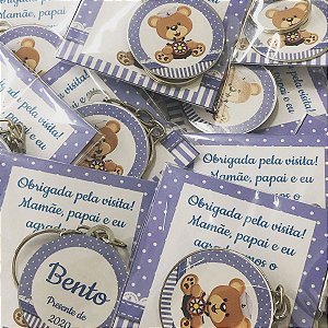Chaveiro com Cartela Personalizado