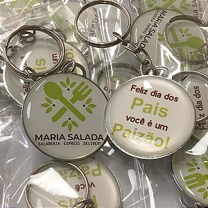 Chaveiro Resinado no Tema que Desejar