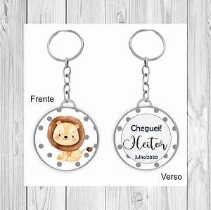 Chaveiro Resinado no Tema que Desejar