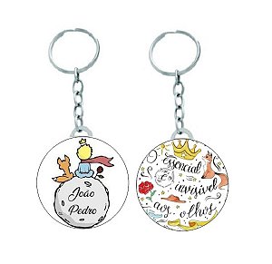 Chaveiro Pequeno Principe Personalizado
