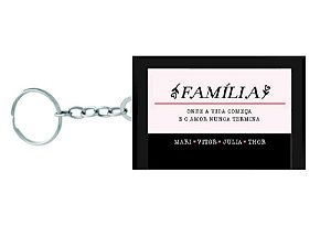 Par de Chaveiros Lar Doce Lar Personalizado