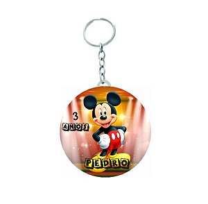 Chaveiro Mickey Personalizado Lançamento
