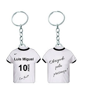 Chaveiro Camisetinha Aniversário Personalizado