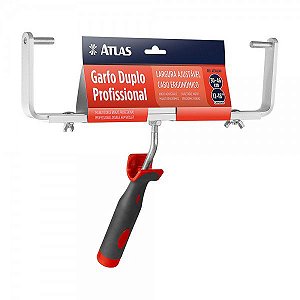 GARFO P/ROLO DUPLO PROF.ATLAS ALUM.AJUSTAVEL