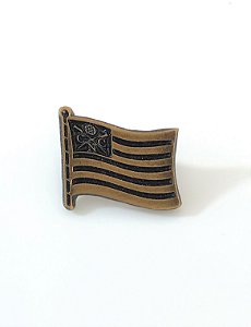 PIN Bronze Bandeira Hexa