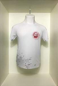 Camisa Náutico - Escudo Atual/ Detalhes de Bolinhas/ Branca - Dry (P)