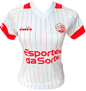 CAMISA NÁUTICO SQUADRA PADRÃO II 2024 - BRANCA FEMININA