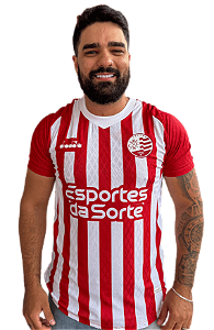 CAMISA NÁUTICO SQUADRA PADRÃO I 2024 - LISTRADA MASCULINA