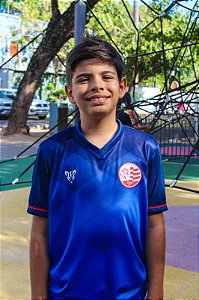Camisa Náutico - Azul/ Escudo Atual - Dry Infantil