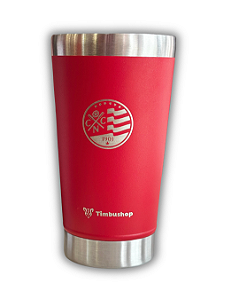 Copo Térmico S/Tampa Vermelho - Escudo atual