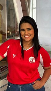 CAMISA NÁUTICO ESCUDO ATUAL/ VERMELHA - Dry Feminina