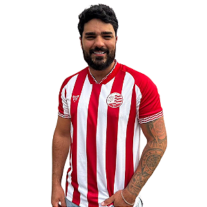 CAMISA ESCUDO ATUAL LISTRADA - DRY