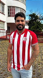CAMISA ESCUDO ATUAL LISTRADA - DRY