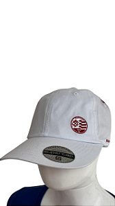 Boné Branco/ Escudo Atual Bordado - SuperCap
