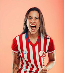 PRÉ VENDA - Camisa Náutico JOGO I LISTRADA 2026 FEMININA Reebok