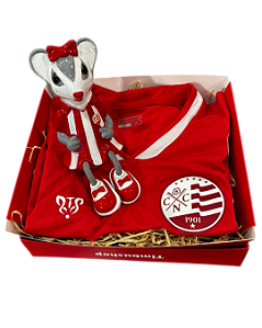 Kit Timbushop Camisa Dry Feminina + Mascote Timbuzete