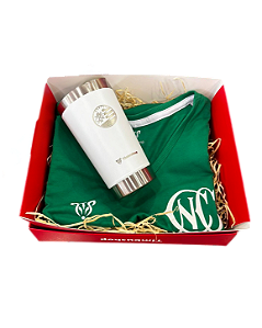 Kit Timbushop Camisa Casual Feminina + Copo Térmica