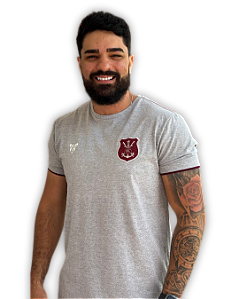 Camisa Náutico - Brasão Safra Especial/ Mescla- Algodão Masculina