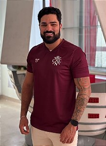 CAMISA NÁUTICO CNC / VINHO - DRY