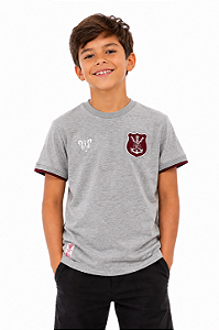 Camisa Náutico - Brasão Safra Especial/ Mescla - Algodão Infantil
