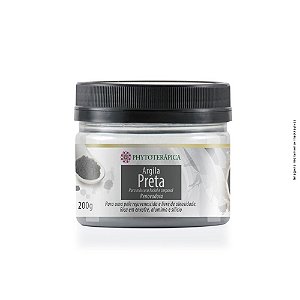 Argila Preta Phytoterápica - 200g