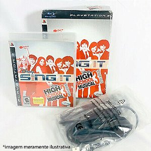 Disney Sing It: High School Musical 3 Senior Year Seminovo - PS3