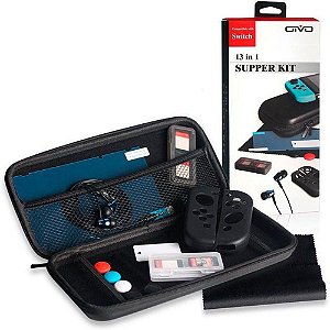 Kit 13 Em 1 com Acessórios Para Nintendo Switch