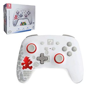 Controle sem fio PowerA Enhanced Wireless Mario Running - Nintendo Switch