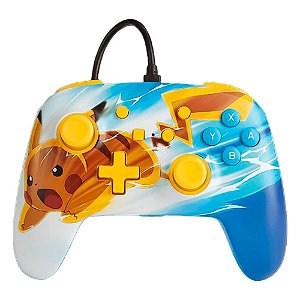 Controle PowerA com fio Pikachu Charge - Nintendo Switch